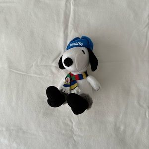 MetLife peanuts snoopy plush stuffed animal collectible toy